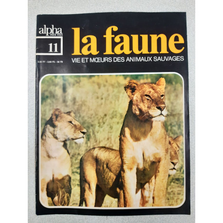 Revue Alpha pour tous - La faune n° 11