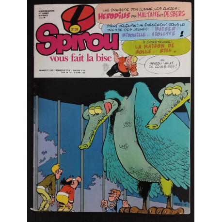 Revue Le Journal de Spirou N° 2131