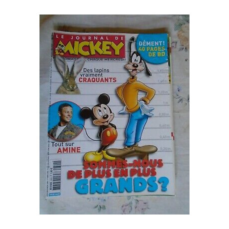 Le Journal de Mickey hebdomadaire N 2802