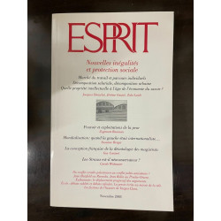 Revue Esprit Nouvelles Inégalités et Protection Sociale Novembre 2003