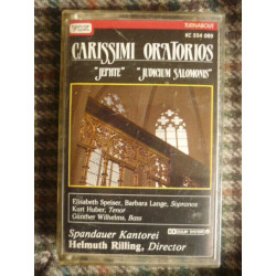 Carissimi Oratorios Jephte-Judicium Salomonis-Helmuth Rilling Vox...