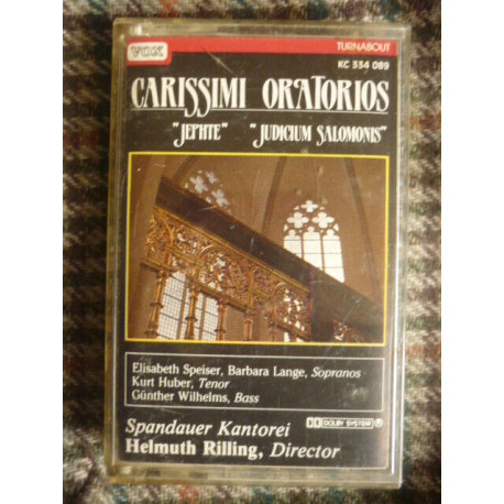 Carissimi Oratorios Jephte-Judicium Salomonis-Helmuth Rilling Vox...