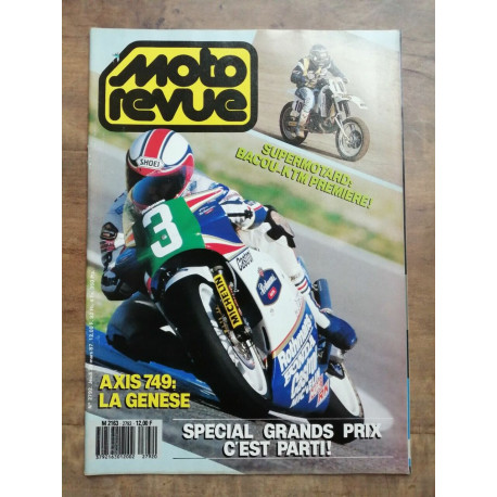 Moto Revue Nº 2792 28 Mars 1987