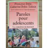 Paroles pour adolescents