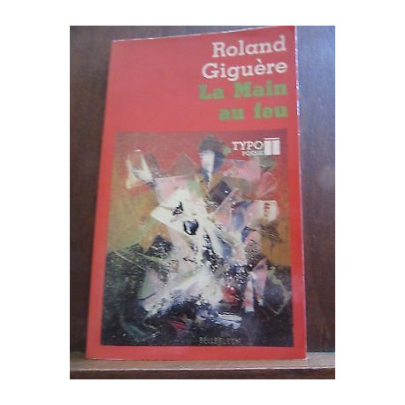 La Main au feu Typo Poésie