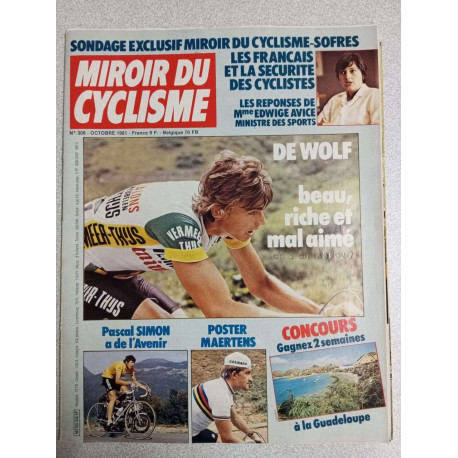 Miroir du cyclisme nº 308 / Octobre 1981