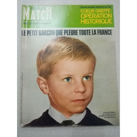 Paris Match nº 975 / Décembre 1967