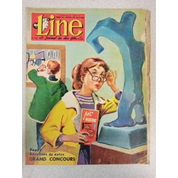 Line Nº155 Le Journal Des Chics Filles / Mars 1958