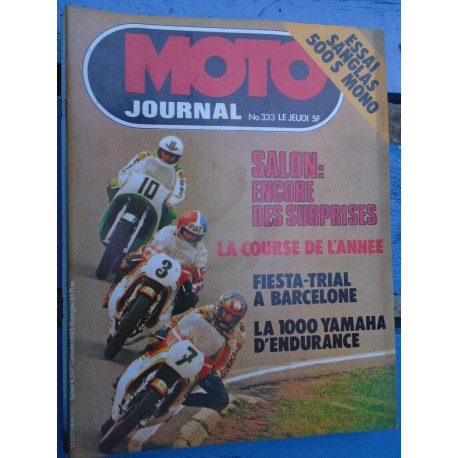 Moto Journal N 333