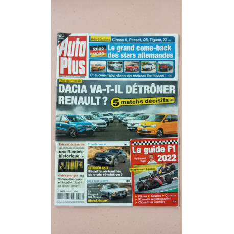 Revue Auto Plus N° 1750