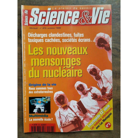 Science Vie Nº 973 Octobre 1998