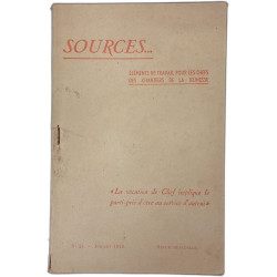 Sources... N.24 - Juillet 1943