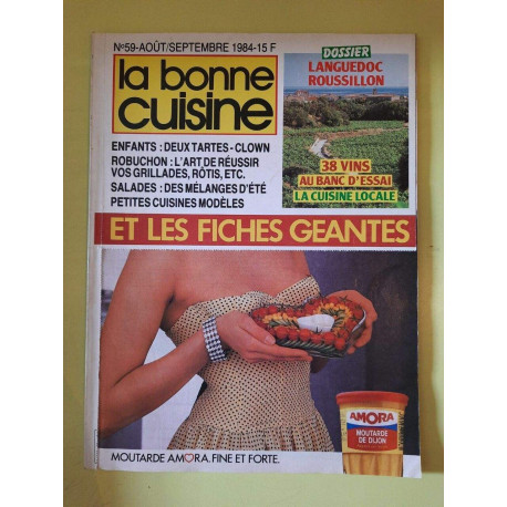 La bonne cuisine Nº59 août septembre 1984