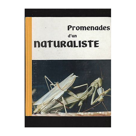 jean claude Roché Promenades d'un naturaliste