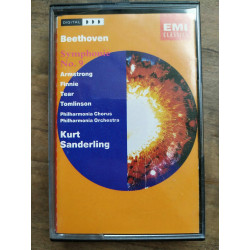 Beethoven Symphonie No 9 - Kurt sanderling Cassette Audio-K7