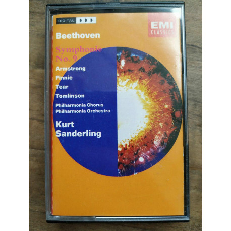 Beethoven Symphonie No 9 - Kurt sanderling Cassette Audio-K7
