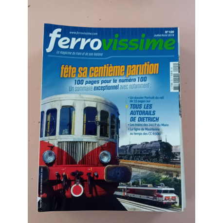 Revue Ferrovissime N° 100