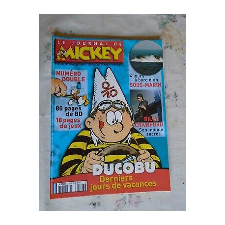 Le Journal de Mickey hebdomadaire N 2723 S