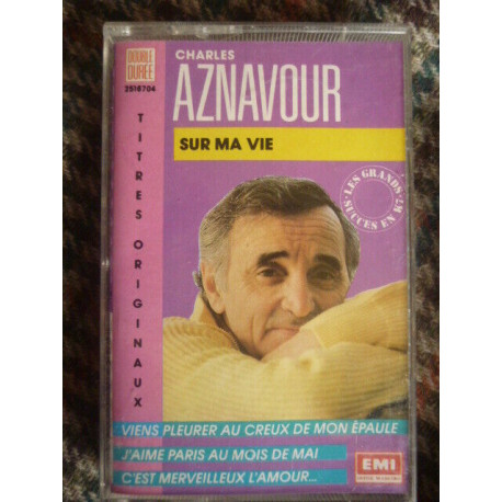 sur ma vie titres originaux Cassette Audio-K7 EMI 2516704