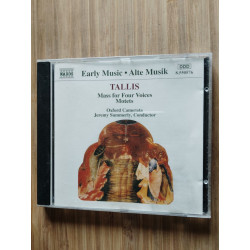 TALLIS Mass for Four Voices Motets
