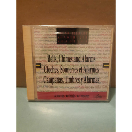 Bells chimes and alarms - Cloches sonneries et alarmes CD Neuf...