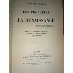 Les Prophètes de la Renaissance et cie