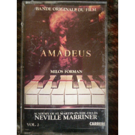BANDE ORIGINALE DU FILM amadeus vol 2 -n MARRINER cassette Audio-K7