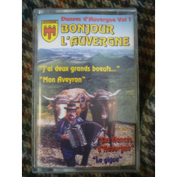 Danses d'Auvergne Vol.1 Bonjour l'Auvergne Cassette Audio-K7 JMC 143
