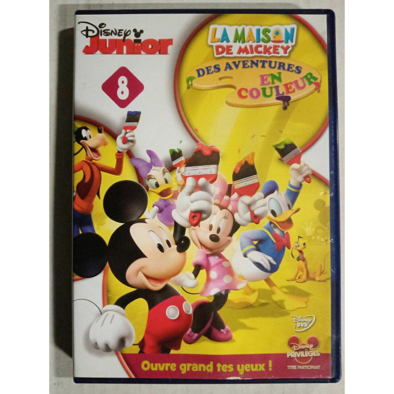 La maison de Mickey - Des aventures en couleur Vol. 8 Disney DVD...