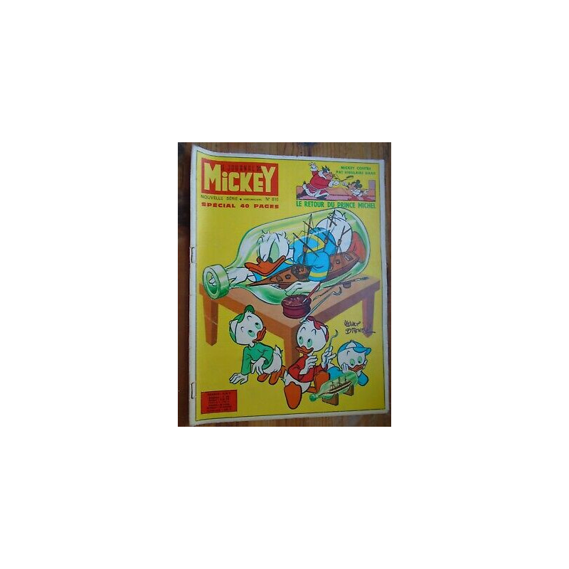 Le Journal de Mickey hebdomadaire N 810