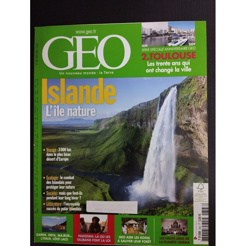 Revue Géo Magazine N° 363