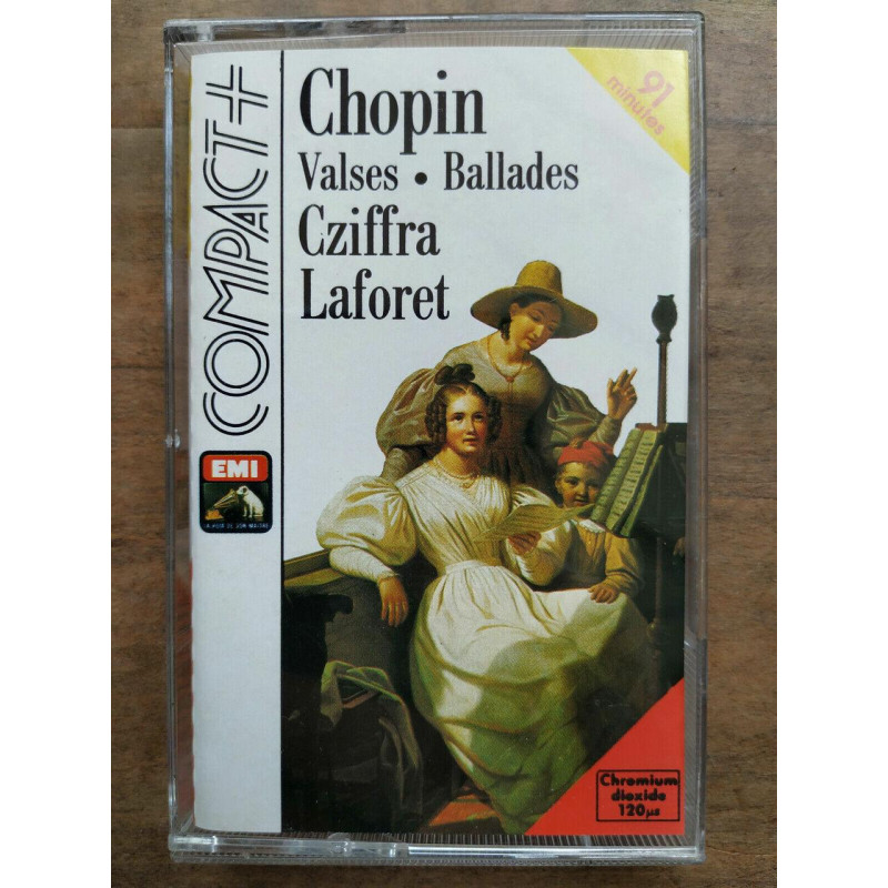 Chopin Valses Ballades - Cziffra Laforet Cassette Audio-K7