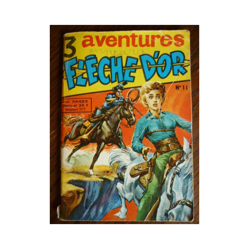 Flèche d'Or n11 3 aventures Editions ray flo Février 1958