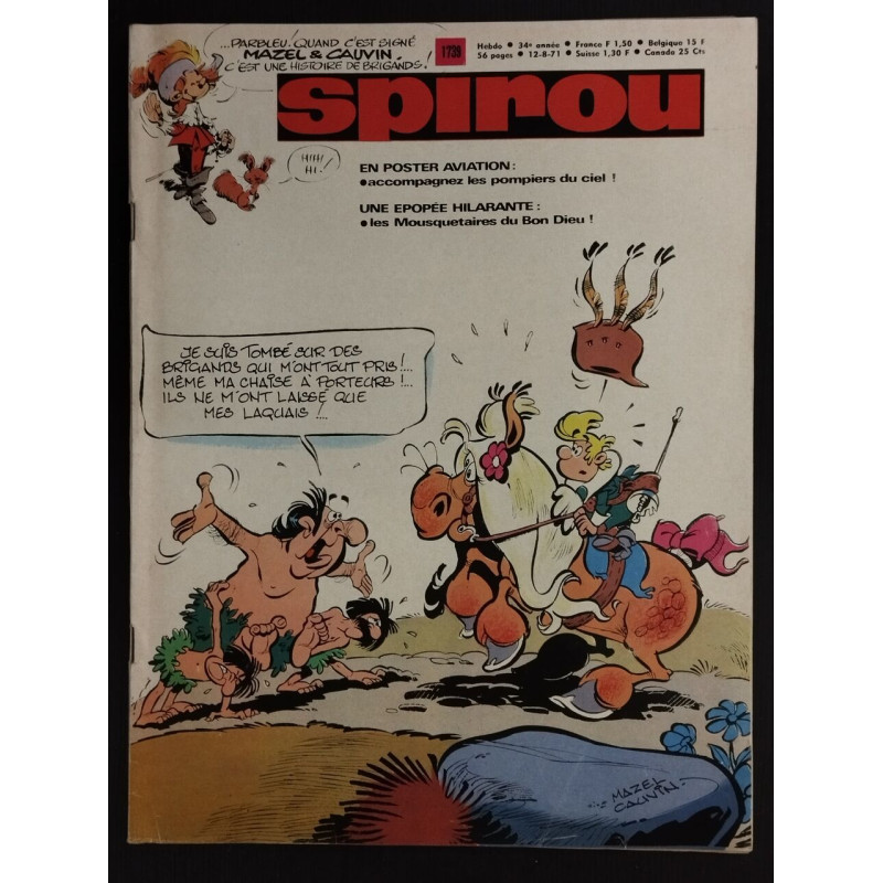Revue le Journal de Spirou N° 1739