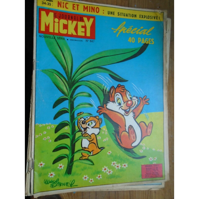 Le journal de MIckey hebdomadaire N 647