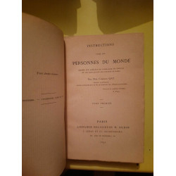Instructions pour les personnes du Monde 1 Librairie Religieuse h...