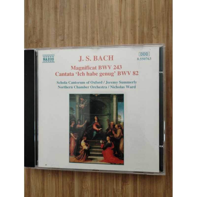 J. S. Bach Magnificat BWV 243 Cantata 'Ich habe genug' BWV 82