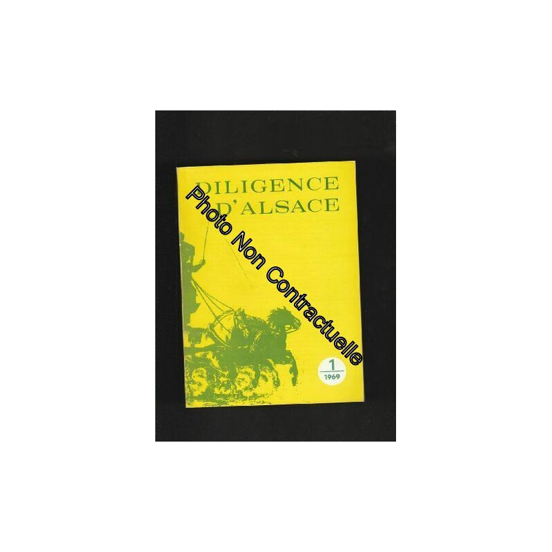 Diligence d'Alsace n° 1 de 1969
