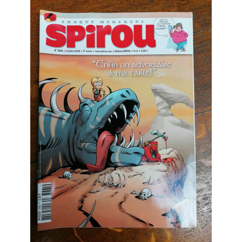 Spirou n3665 Enfin un adversaire à ma taille