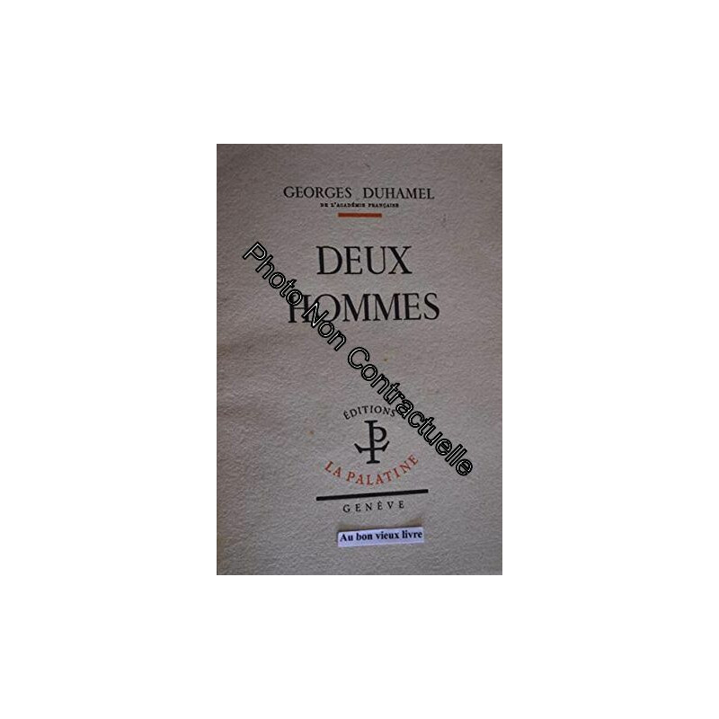 Deux hommes [ex num 3850ex]