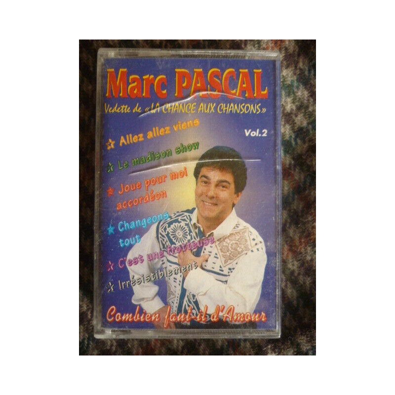 Marc Pascal vedette de la Chance aux Chansons Cassette Audio-K7...