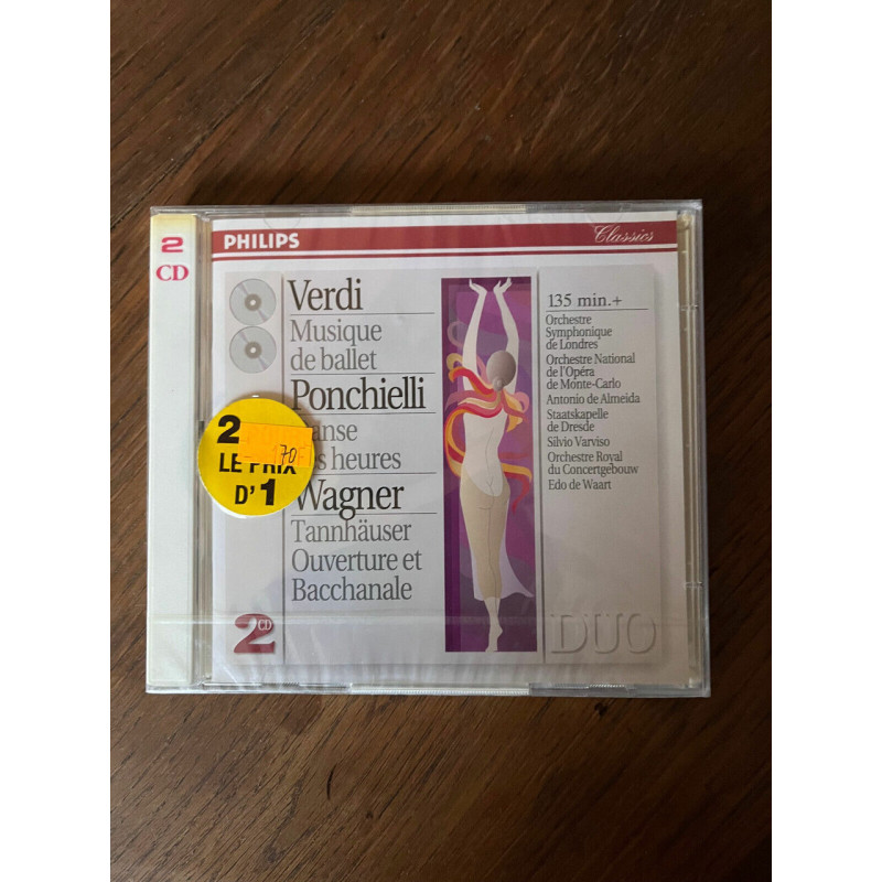 Verdi Musique de ballet - Almeida 2 CD Philips NEUF SOUS BLISTER