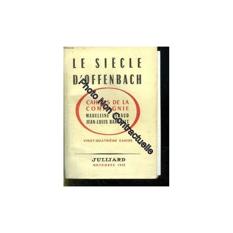 LE SIECLE D OFFENBACH