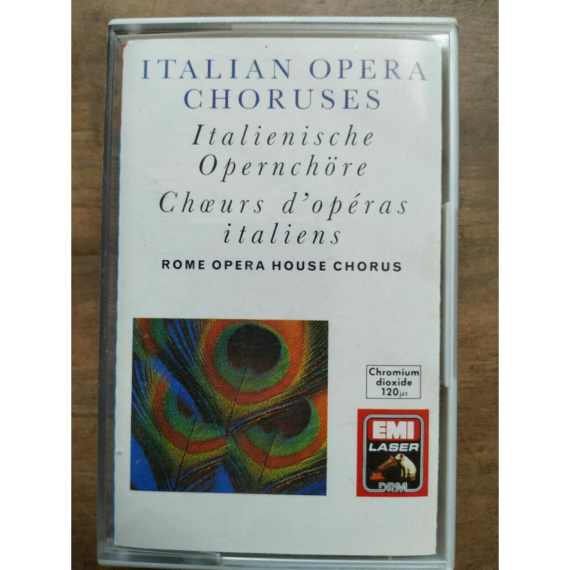 Italian Opera Choruses Cassette Audio-K7