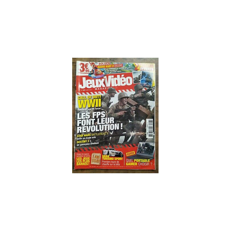 Jeux Vidéo Magazine Nº 197 Juin 2017