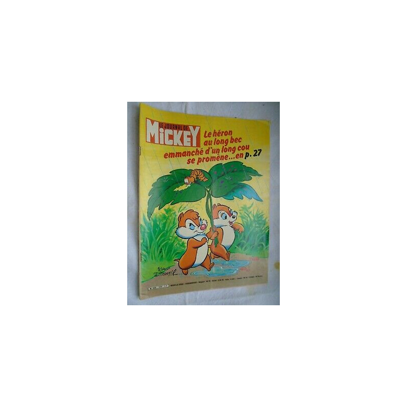 Le Journal de Mickey hebdomadaire N 1472