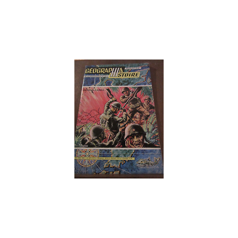 Géographia Magazine n104 Mai 1960 Guadalcanal