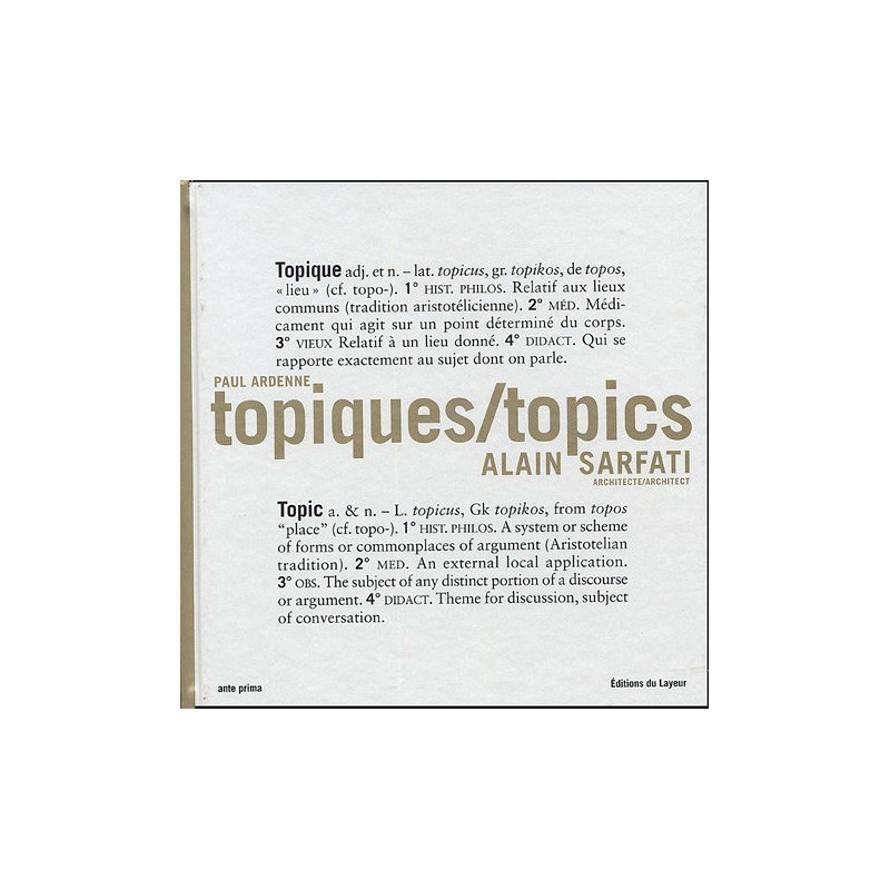 Reconstruire l'architecture