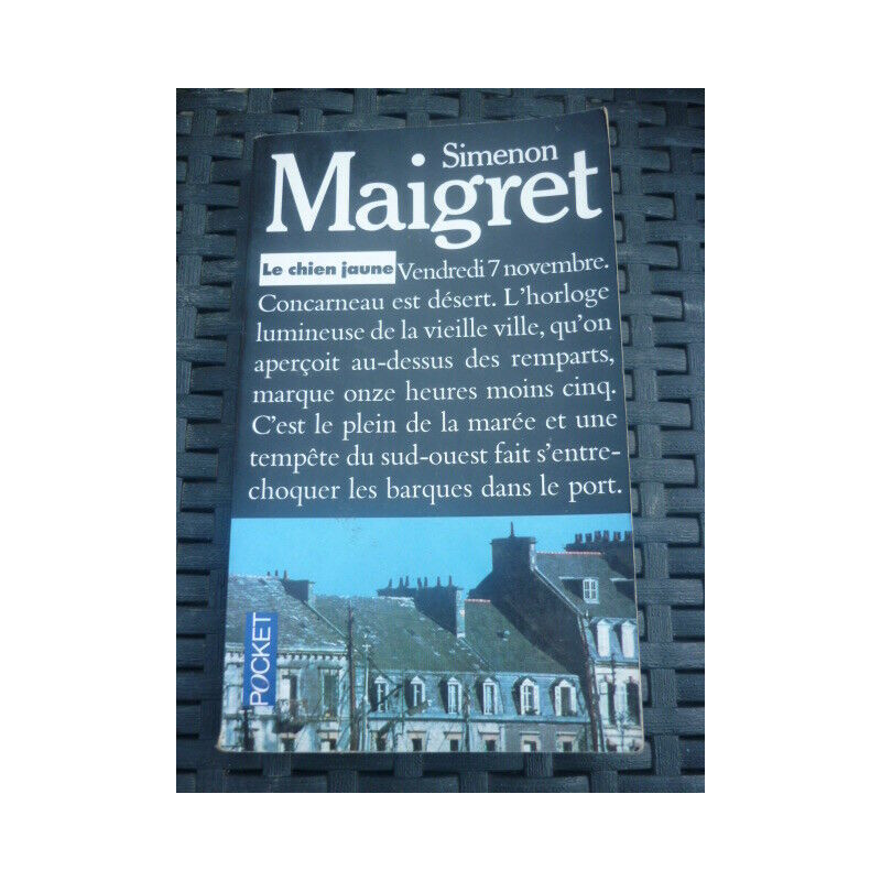 maigret Le chien jaune pocket 1993