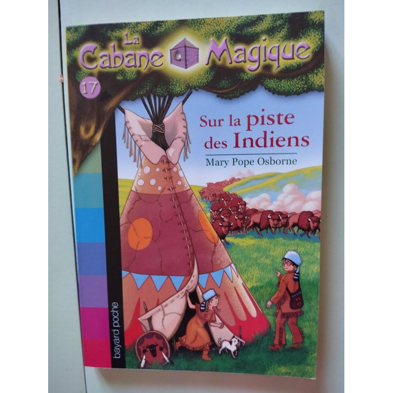 La Cabane Magique Tome 17 : Sur la piste des Indiens